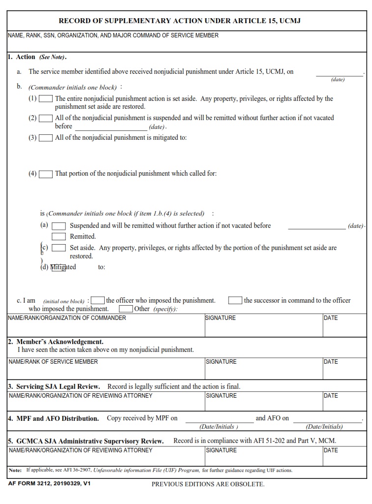 AF Form 3212