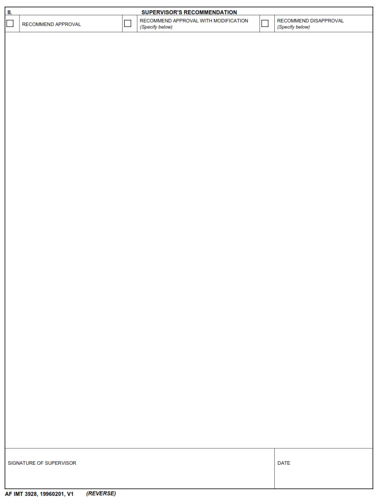 AF Form 3928 Clinical Privileges Audiologist AF Forms
