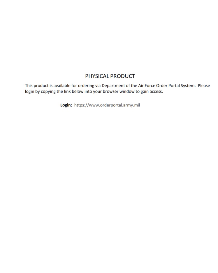 AF Form 980 Caution Tag AF Forms